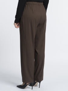 Брюки из костюмной вискозной ткани