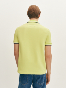 Поло из хлопкового трикотажа