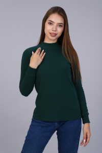 Рута - водолазка изумруд