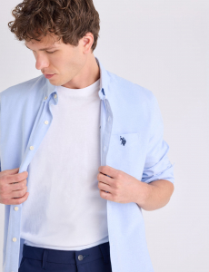 LONG SLEEVE STRETCH OXFORD SHIRT