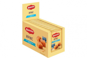 «Яшкино», ирис сливочный, 140 г (упаковка 10 шт)