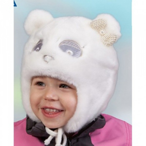 2716 Шапка зимняя для девочек TuTu