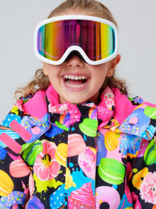 Маска горнолыжная для девочки