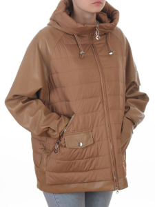 919 LT. BROWN Куртка демисезонная женская (100 гр. синтепон)