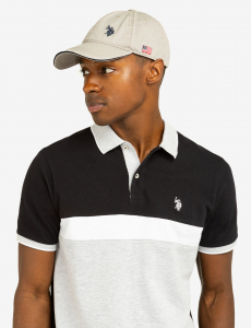 MENS WASHED SIDE LOGO HAT