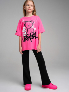 Комплект для девочки: футболка, брюки