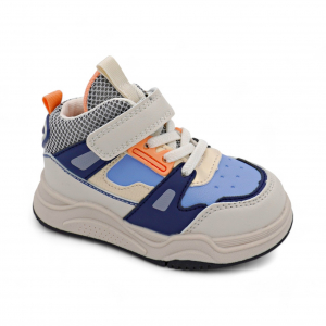 Кроссовки RM370-1-1 бежево синие