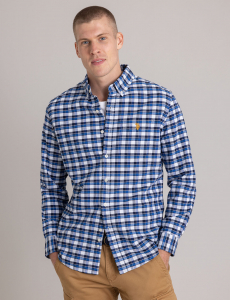 PLAID YARN DYE OXFORD SHIRT