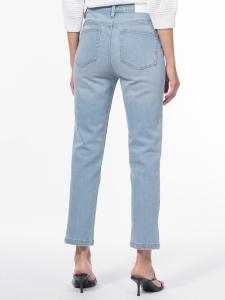 Джинсы slim средней посадки