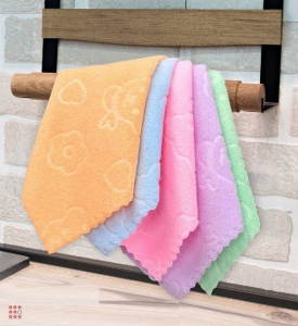 Салфетки из микрофибры, тряпка для уборки  5 шт 30 на 30 см