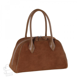 Сумка женская кожаная 88018AA brown Polina&Eiterou