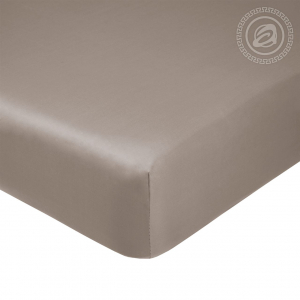 Простыня на резинке Бронза