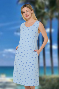 платье домашнее 6708-07 -50%