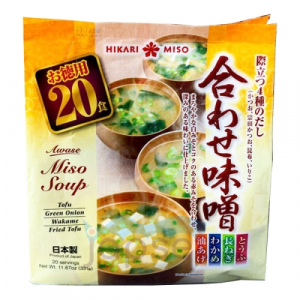 Hikari Miso Мисо-суп Мисо-суп, ассорти, 20 порций, 331гр