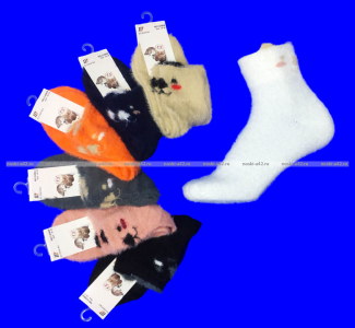 Термоноски подростковые ангора НОРКА ШЕРСТЬ 