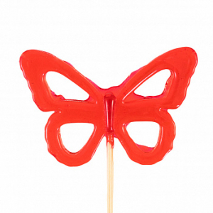 Карамель леденцовая Бабочка красная, 11 гр
