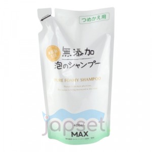 Max Pure Foamy Shampoo Шампунь для волос пенящийся, натуральный, для чувствительной кожи головы, мягкая упаковка, 400 мл