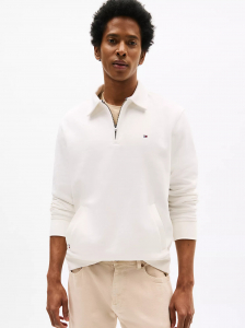 Quarter-Zip Polo Sweatshirt