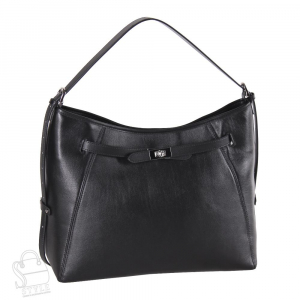 Сумка женская кожаная 2072VG black Vitelli Grassi
