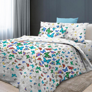 Комплект постельного белья Цветной вальс Бязь ГОСТ