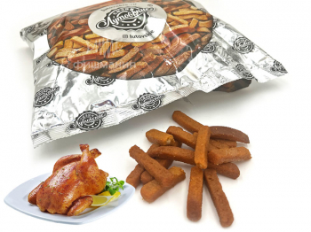 Гренки пшеничные Курица в брусничном соусе