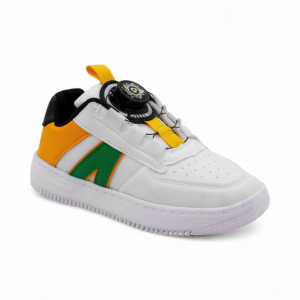 Кроссовки А781-10 бежево зеленые