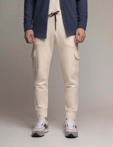 WHITE LABEL FRENCH TERRY CARGO JOGGERS