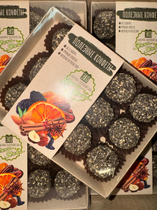 ПОЛЕЗНЫЕ КОНФЕТЫ Вес 180 гр