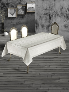 Скатерть DO&CO броде жаккард 160х220 LINA