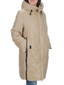 BM22868 BEIGE Куртка демисезонная женская (100 гр. синтепон)