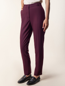 Брюки-дудочки из уплотненной поливискозы