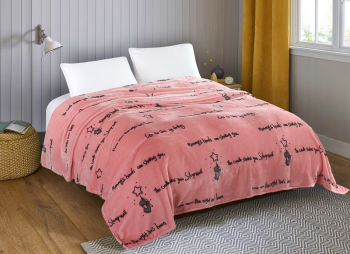 Плед ПТ-029 (коралловый)