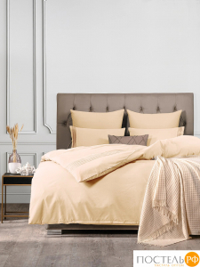 SleepiX МИОКО экрю КПБ 145х205-2/230х250-1/50х70-2/70х70-2, 7пр, 70% бамб. / 30% хл.