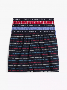 Tommy Logo Woven Boxer 3-Pack
