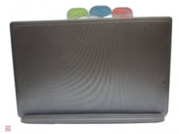 Доски разделочные с маркерами на подставке,с антискользящими ножками, набор 3 шт