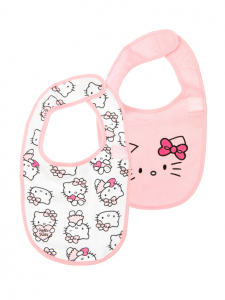 Нагрудник для девочки, 2 шт. в комплекте