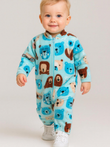 Комбинезон флисовый для мальчика