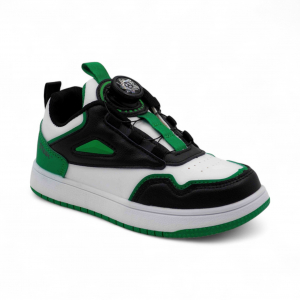 Кроссовки А788-7 черно зеленые