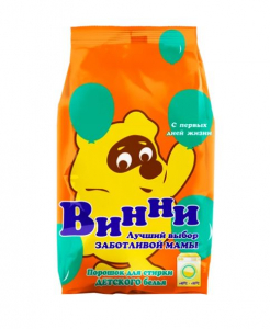 Порошок для стирки детского белья Винни 2,4 кг/Аквасан