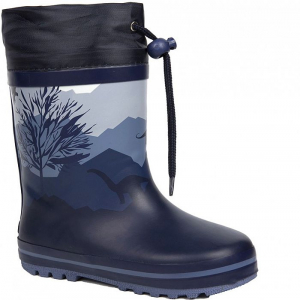 T-10596-E т/син Сапоги резиновые для мальчиков (25-30)/8