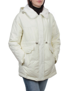 M24-212 MILK Куртка демисезонная женская (100 гр. холлофайбер)