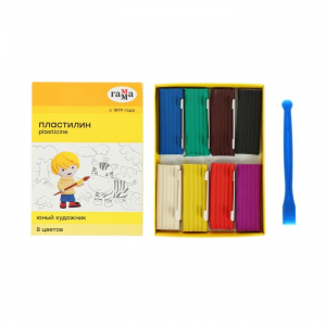 Пластилин 8 цветов 112 г 