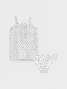 Комплект для девочки: майка, трусы