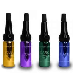 Хна для бровей Ekko Beauty - Набор из 4-х оттенков №1