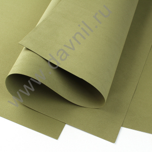 Фоамиран Eva 1 мм 60*70 см 10 шт. хаки 4358