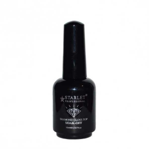 Топ алмазный без липкого слоя Diamond Gloss Top, 15 мл STARLET