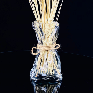 200-094 Декоративная ваза для цветов 19см в под.уп.(х12)Стекло