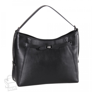 Сумка женская кожаная 2072VG black Vitelli Grassi