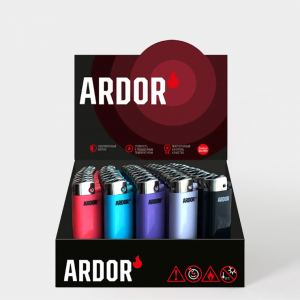 Зажигалка ARDOR А-1, (упаковка 50 шт)