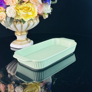 205-788 Прямоугольное блюдо для запекания 35,5см в под.уп.(х12) Фарфор